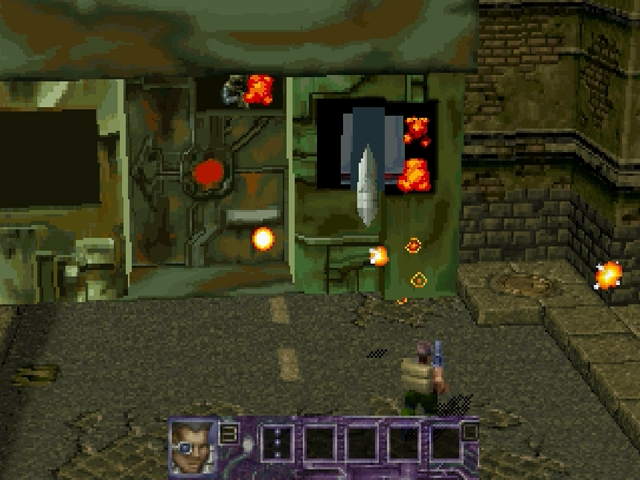 Contra Legacy of War screenshot 3 for Sega Saturn